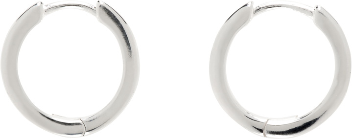 Photo: Laura Lombardi Silver Forza Hoop Earrings