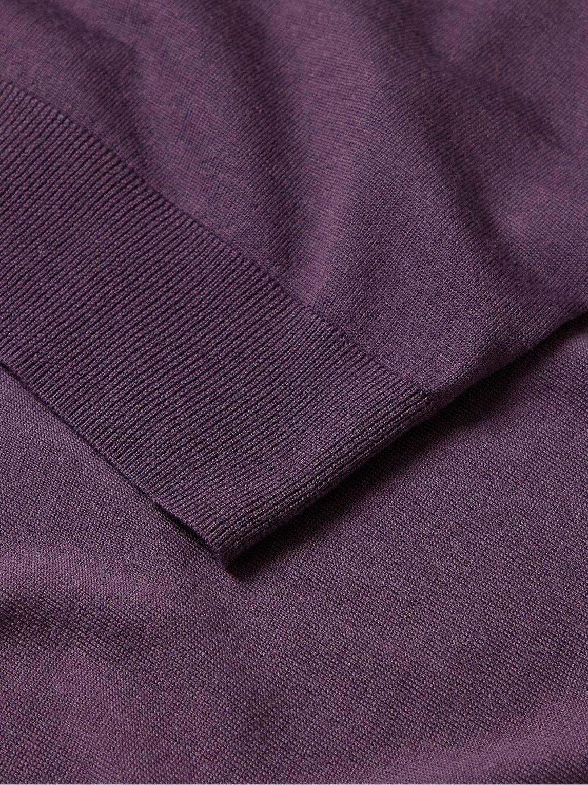 Paul Smith - Merino Wool Sweater - Purple Paul Smith