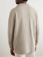 Loro Piana - Silk and Linen-Blend Cardigan - Neutrals