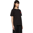 Bianca Chandon Black NYC Lips Pocket T-Shirt