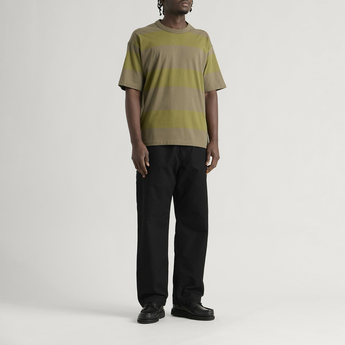 Human Made Men's Belted Easy Pants in Black