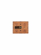 MCM Card Holder With Money Clip Detail