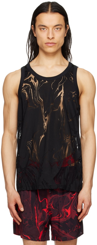 Photo: LGN Louis Gabriel Nouchi Black Crewneck Tank Top