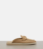 Prada Suede mules