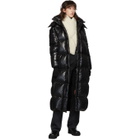 Moncler SSENSE Exclusive Black Down Parnaiba Coat