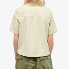 Howlin by Morrison Women's Howlin' Short Sleeve Seersucker Cocktails For The Girls Plea in Ecru