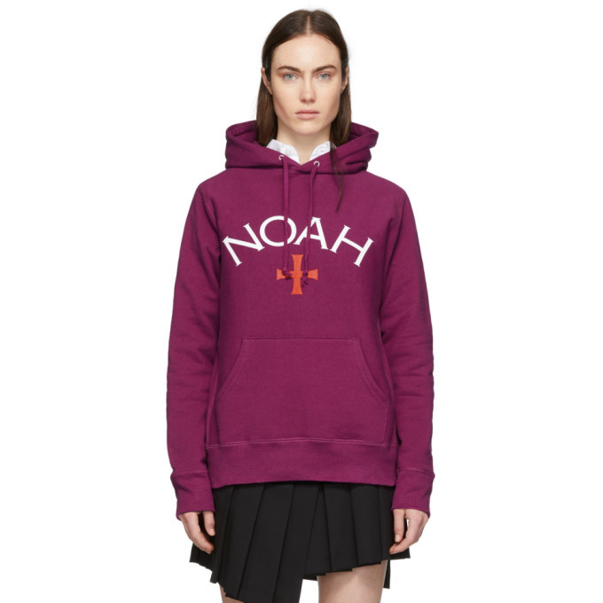 Photo: Noah NYC Pink Logo Hoodie