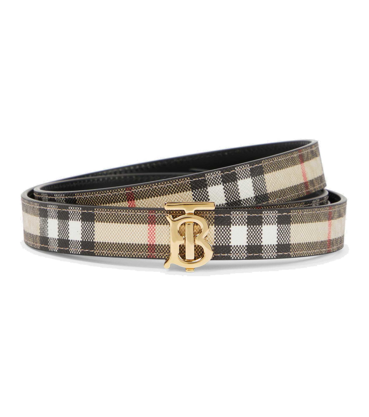 Burberry - TB Check canvas belt Burberry