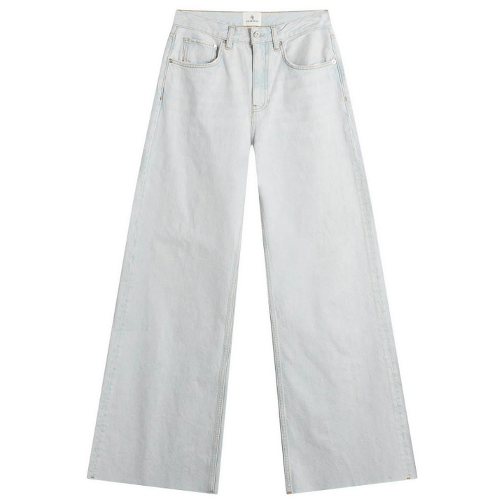 Photo: Anine Bing Women's Lewis Jeans in Washed Blue