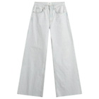 Anine Bing Women's Lewis Jeans in Washed Blue