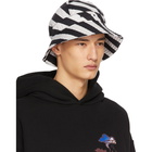 Marni Black and White Warning Hat