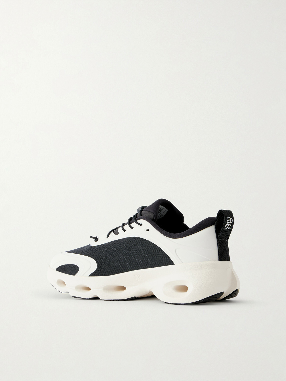 LOEWE - On Cloudsolo Rubber-Trimmed Mesh Sneakers - Black