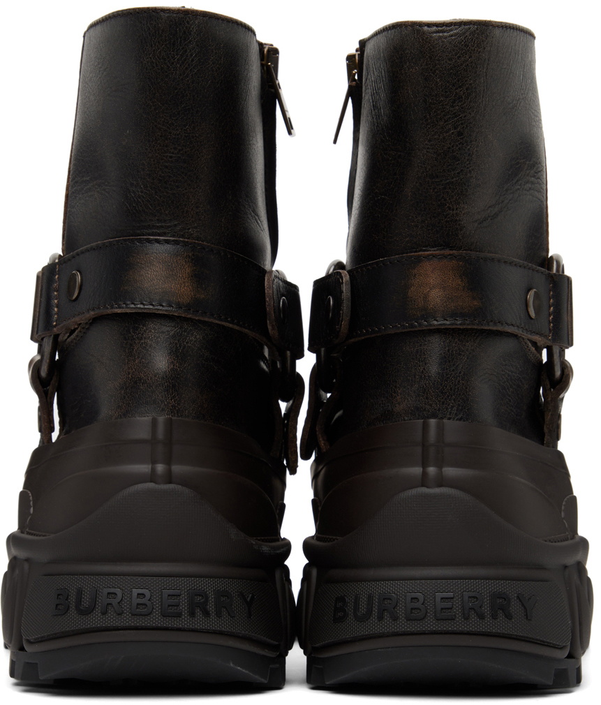 Burberry Black Mallory Boots Burberry