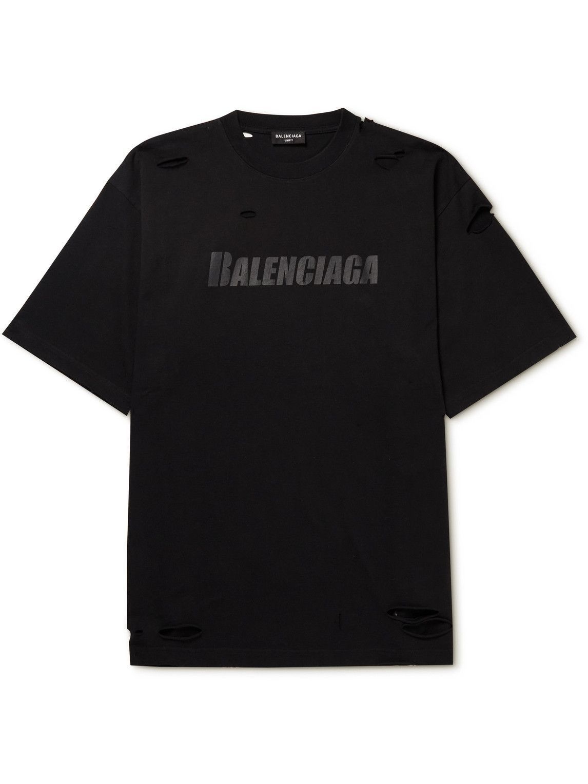 BALENCIAGA  Copyright Medium Fit TShirt Black  Anrosa Store