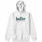 Butter Goods Men's Equipment Embroidered Pullover Hoody in Ash Grey
