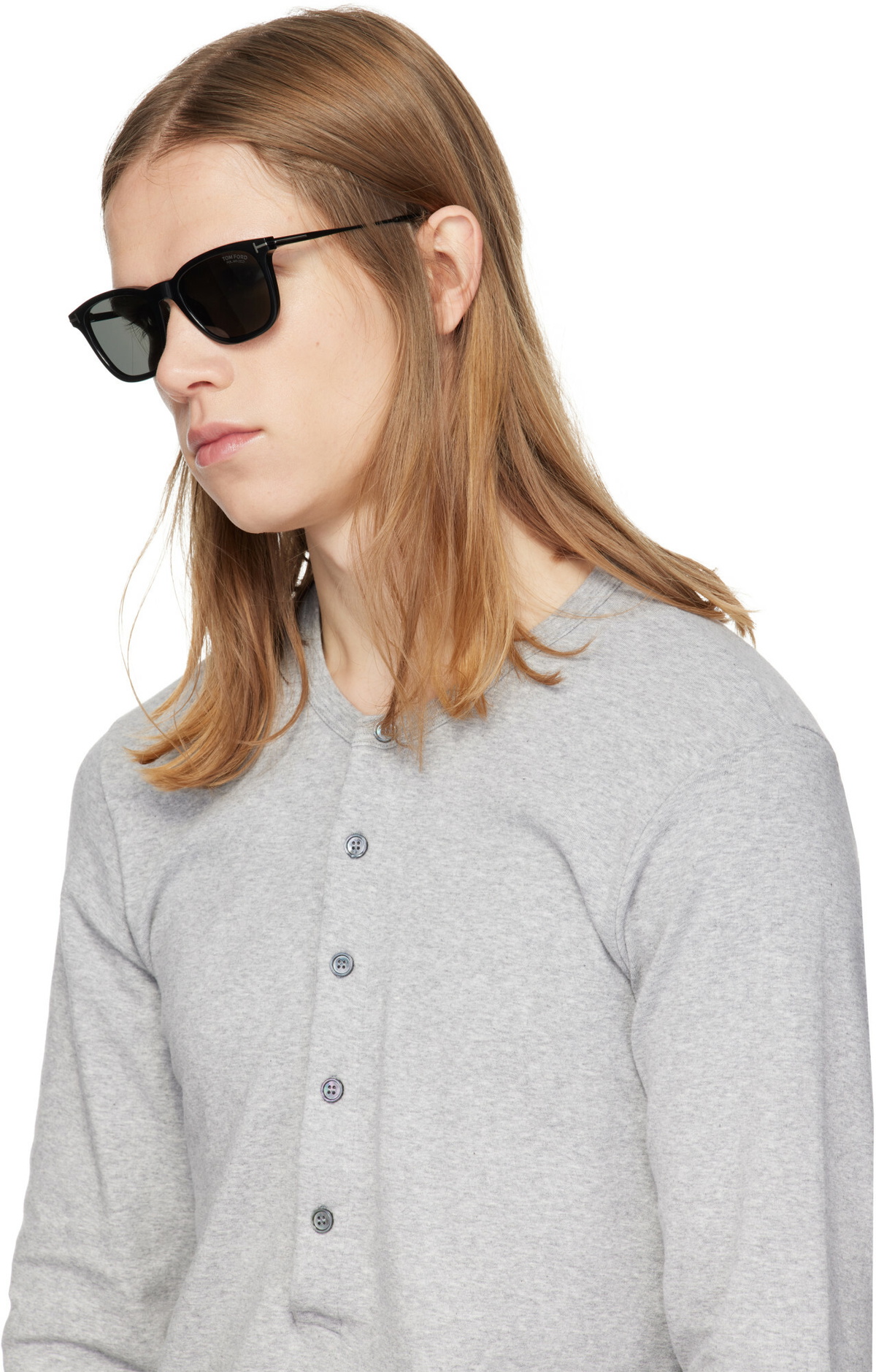 TOM FORD Black Arnaud Sunglasses