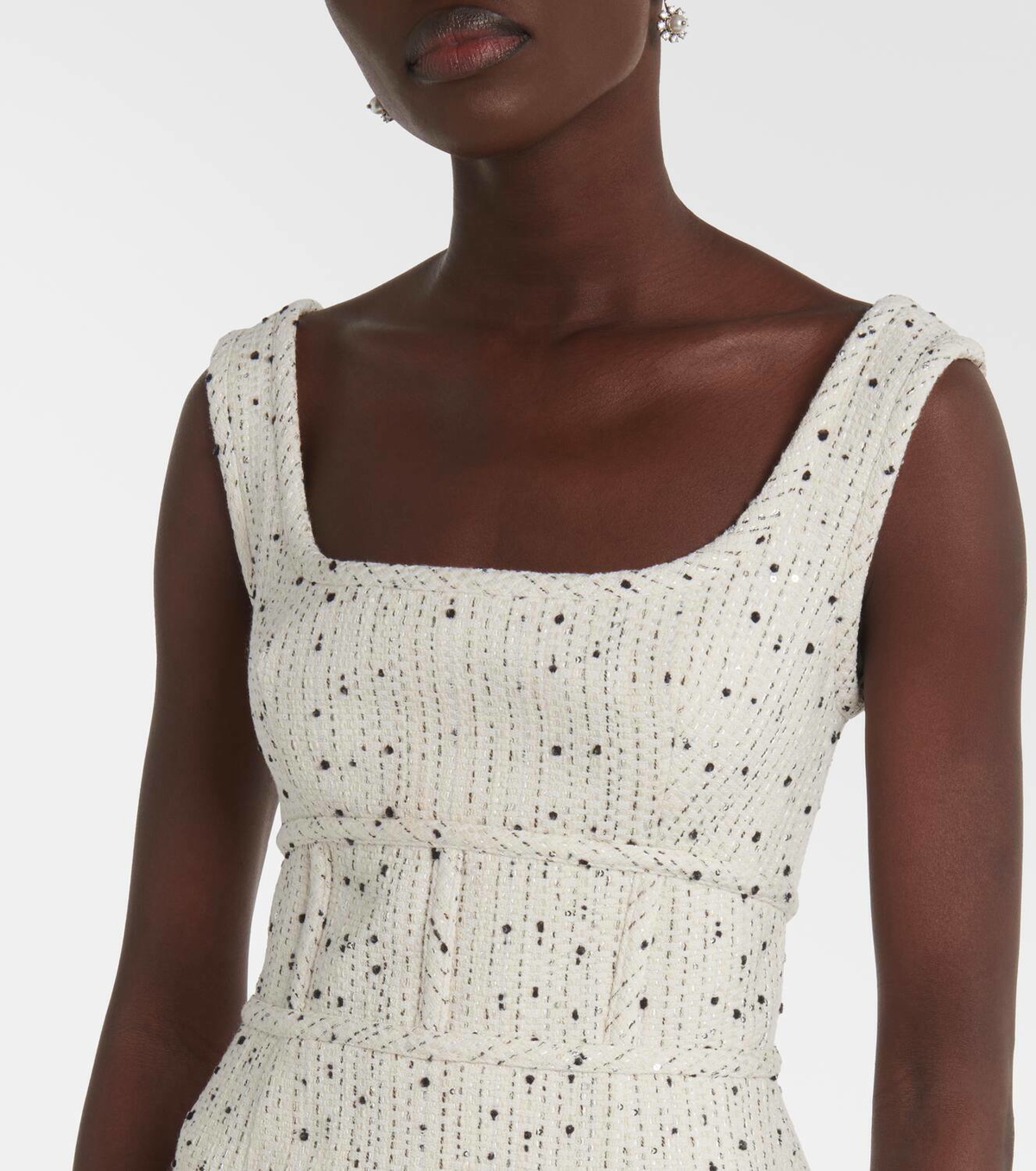 【関税込み】Elie Saab Gabardine midi dress Gabardine Midi Dress | ELIE SAAB – Marissa Collections