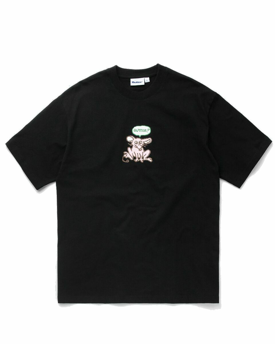 Photo: Butter Goods Rodent Tee Black - Mens - Shortsleeves