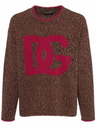 DOLCE & GABBANA - Logo Intarsia Wool Sweater