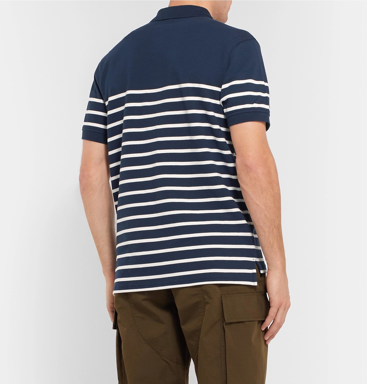 J crew outlet stretch pique polo