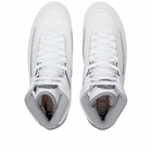 Air Jordan Men's 2 Retro Sneakers in White/Cement Grey