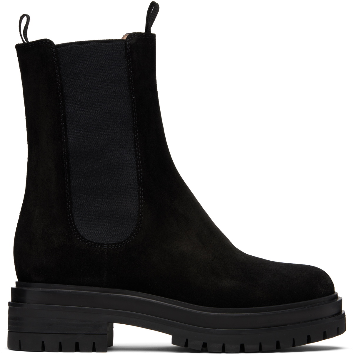 Gianvito Rossi Black Chester Chelsea Boots