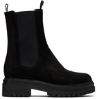 Gianvito Rossi Black Chester Chelsea Boots