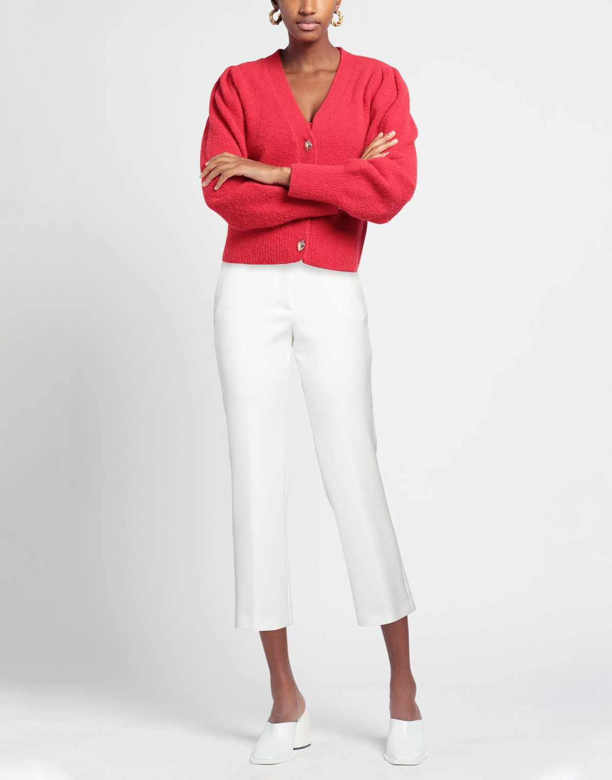 Peserico Womens Pants in White