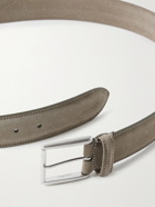 Anderson's - 4cm Nubuck Belt - Green