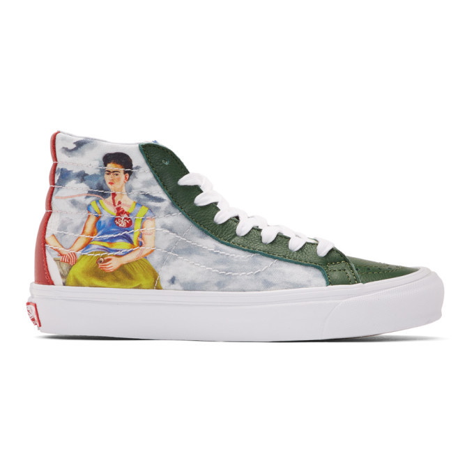 Photo: Vans Green Vault Frida Kahlo OG Sk8-Hi Sneakers