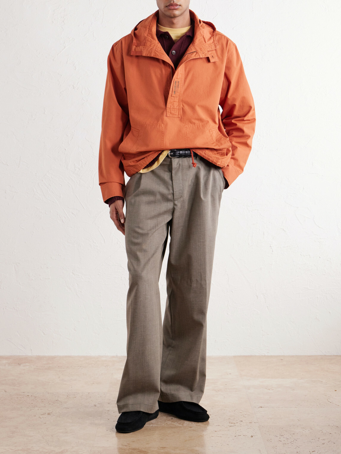 Aimé Leon Dore - Anorak Cotton Hooded Jacket - Orange