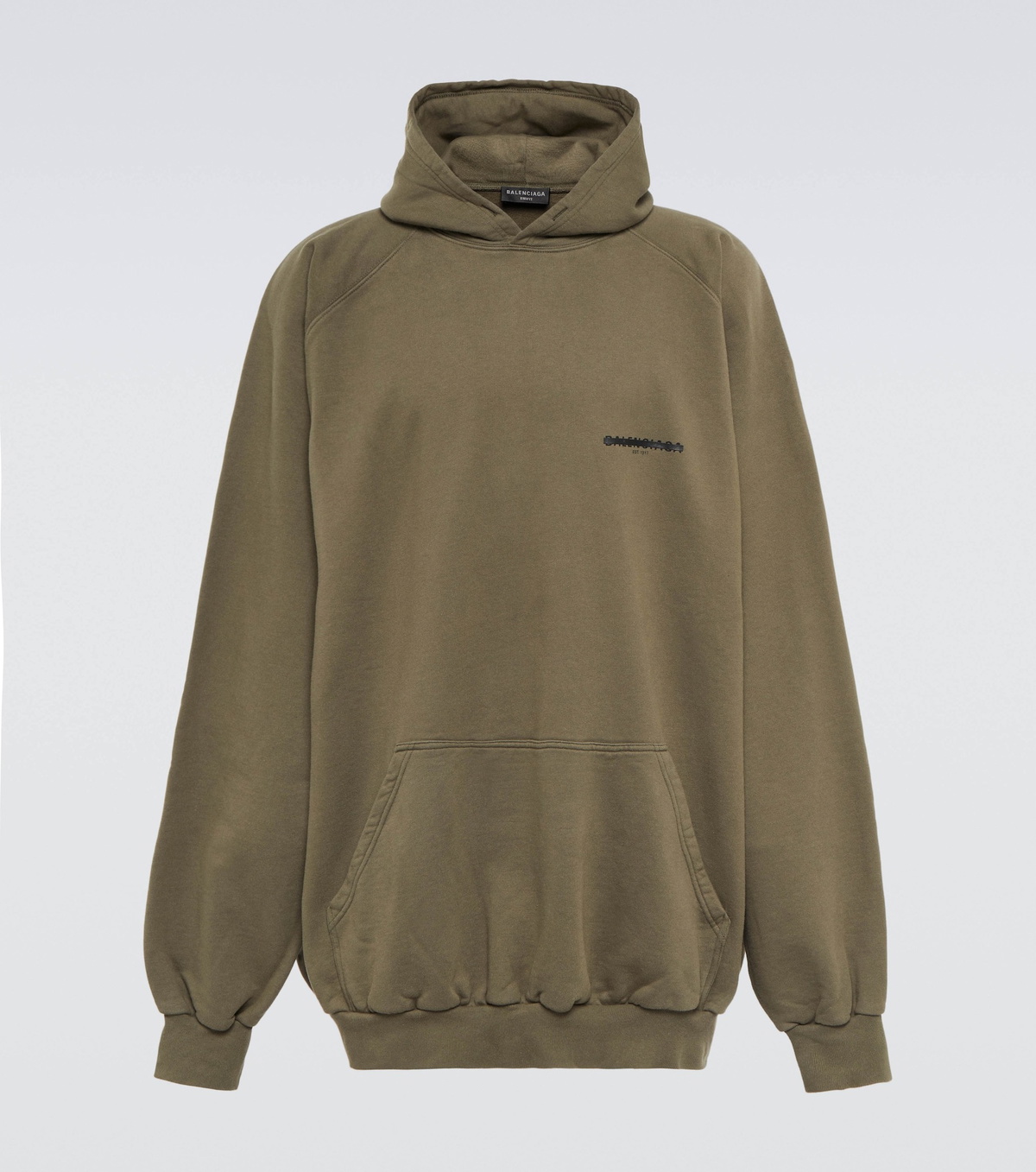Balenciaga - Strike 1917 cotton hoodie Balenciaga