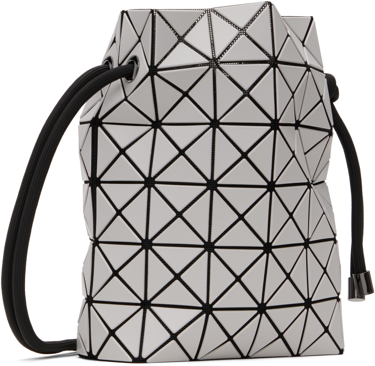 BAO BAO ISSEY MIYAKE Off-White Wring Matte Bag
