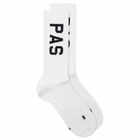 Pas Normal Studios Men's PAS Race Socks in White
