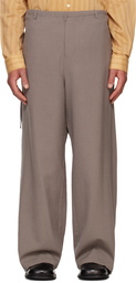 SOSHIOTSUKI Gray Wide Judo Trousers