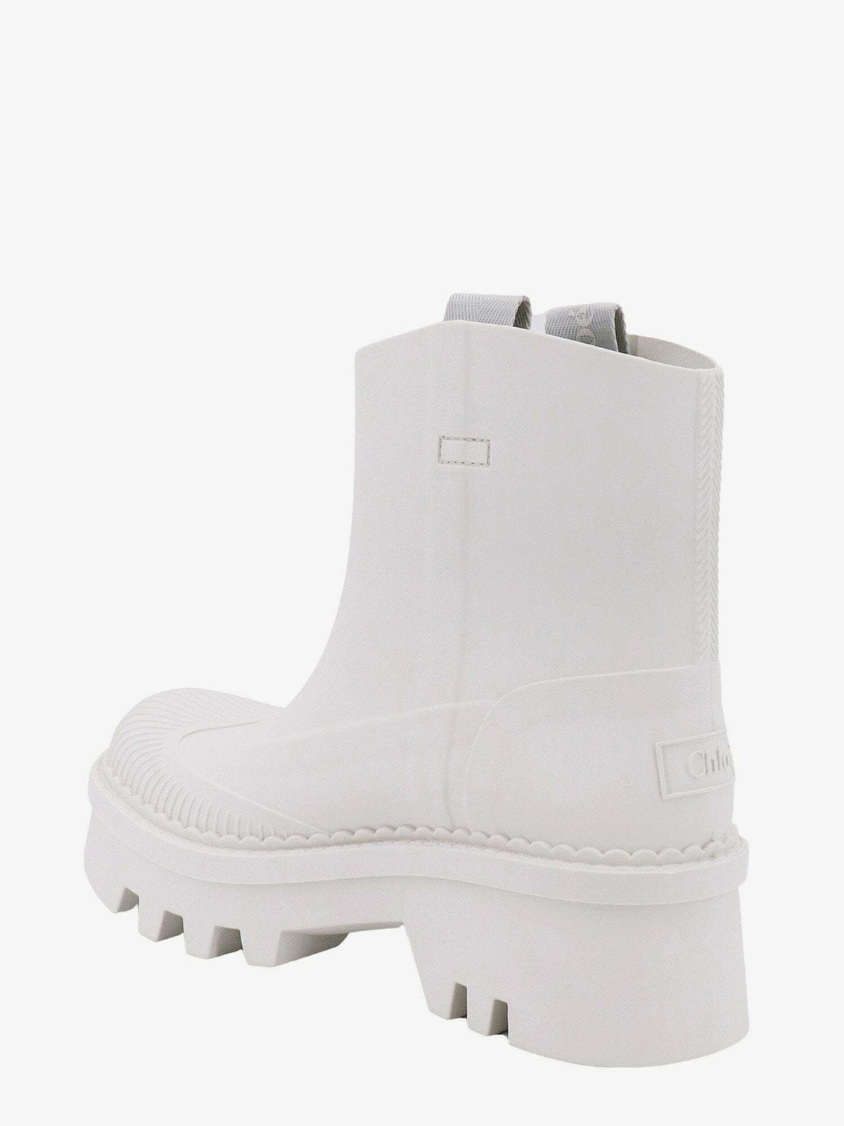 Chloe' White Boots Womens Boot