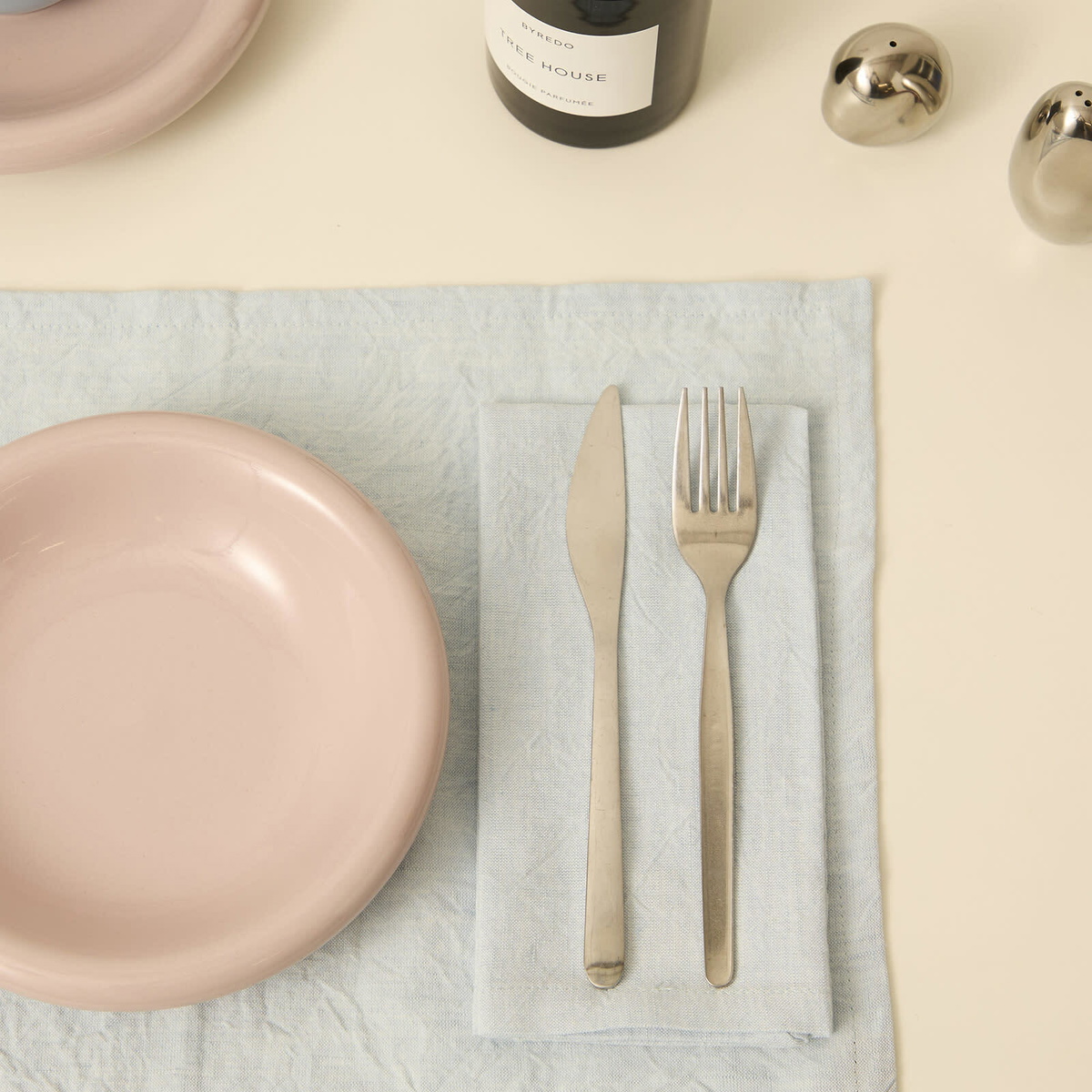 HAY Tavolo Napkin/Placemat - Set of 4 in Soft Blue 