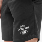 New Balance Men's NB Essentials Fleece Short in Black