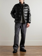 Moncler - Logo-Appliquéd Quilted Shell Down Jacket - Black