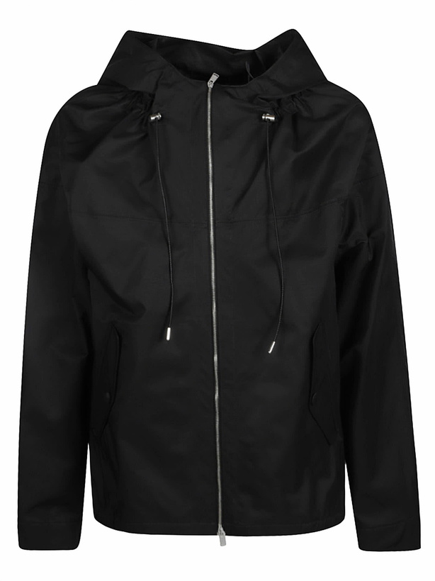 Photo: Lanvin Buttoned Pocket Zip Hoodie