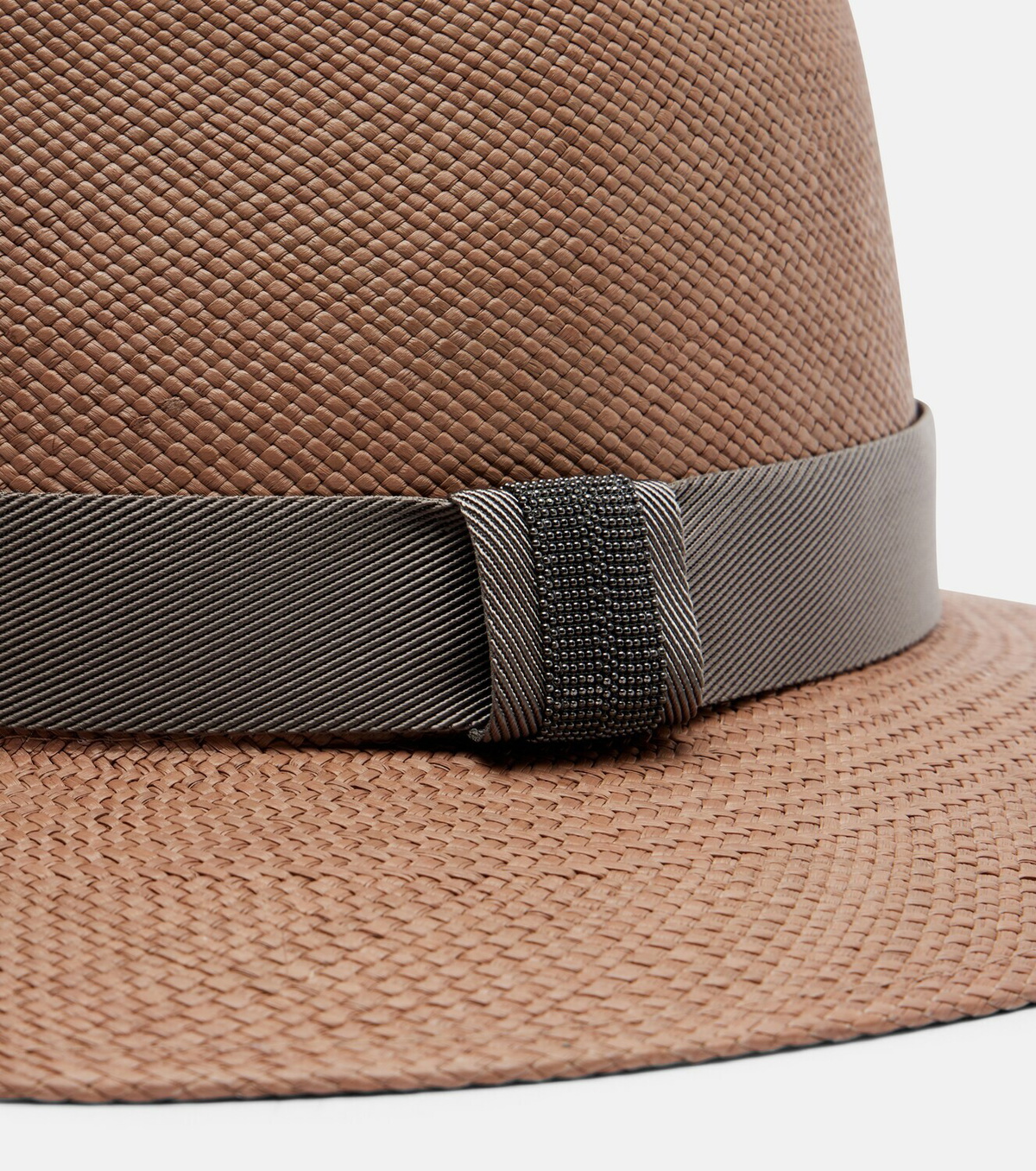 Brunello Cucinelli Straw fedora hat
