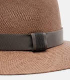 Brunello Cucinelli Straw fedora hat