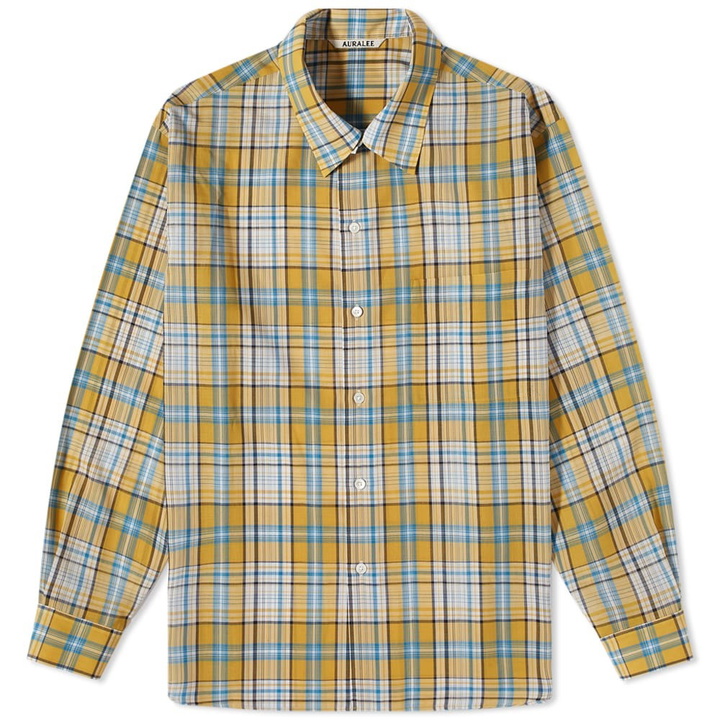 Photo: Auralee Checked Shirt