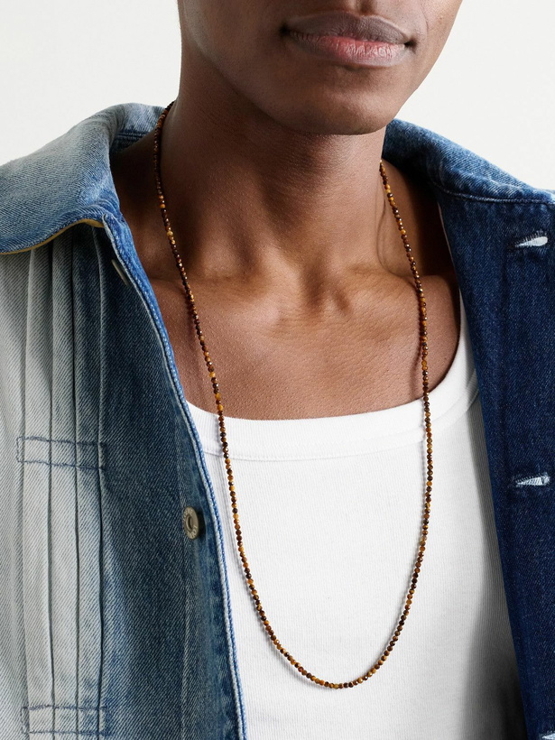 Photo: JIA JIA - Arizona Gold Tiger's Eye Beaded Necklace
