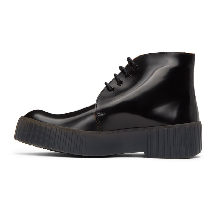 Acne Studios Black Chukka Desert Boots Acne Studios display picture 2