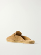 Castañer - Nando Suede Backless Espadrilles - Neutrals