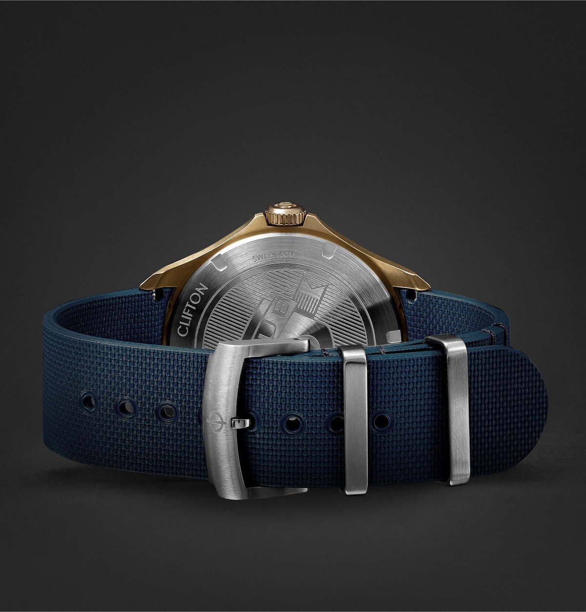 Baume & Mercier - Clifton Club 42mm Automatic Bronze and Rubber 