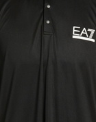 Ea7 Mens Polo shirt in Black