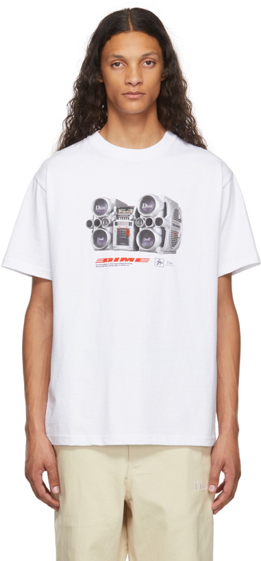 Photo: Dime White Trackmaster 9000 T-Shirt