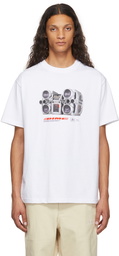 Dime White Trackmaster 9000 T-Shirt